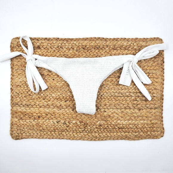 Tori Praver Swimwear Other - NWT Tori Praver Padma textured side tie bo…